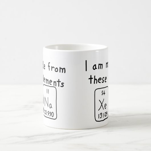 Xena periodieke lijstnaam mok (Center)