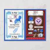 Xena - Xenon Horn Unicorn Game Kaart (Voorkant)