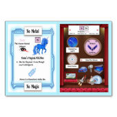 Xena - Xenon Horn Unicorn Trading Kaart (Achterkant)