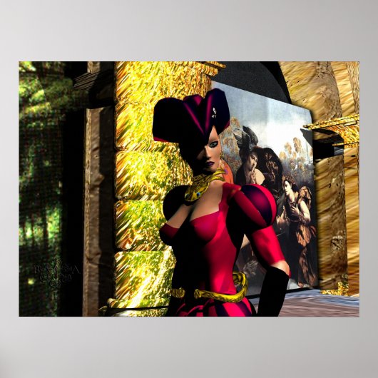 XENIA EXPLOTEERT HYPERION'S ORBITER, Science Ficti Poster (Voorkant)