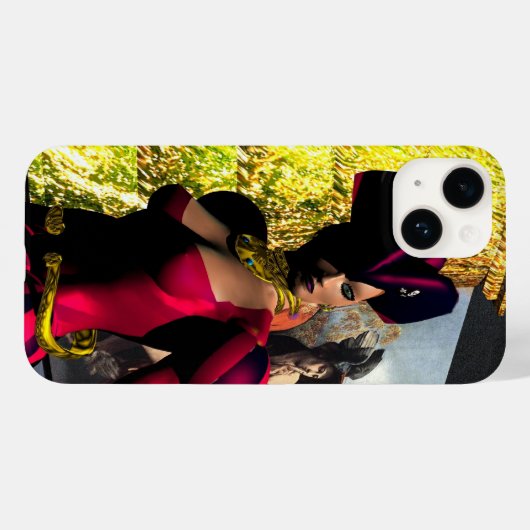 XENIA EXPLOTEERT HYPERION'S ORBITER Science Fictio Case-Mate iPhone Case (Achterkant (horizontaal))