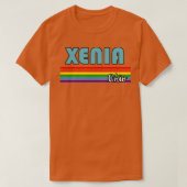 Xenia Ohio Pride Xenia LGBT Gift LGBTQ Supporter T T-shirt (Design voorkant)