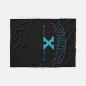 Xennial Generation X 1970s 1980s Millennial Gen X Fleece Deken (Voorkant (Horizontaal))