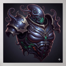 Xeno Art Armor Poster