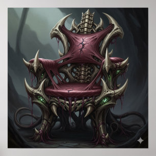 Xeno Art Chair Poster