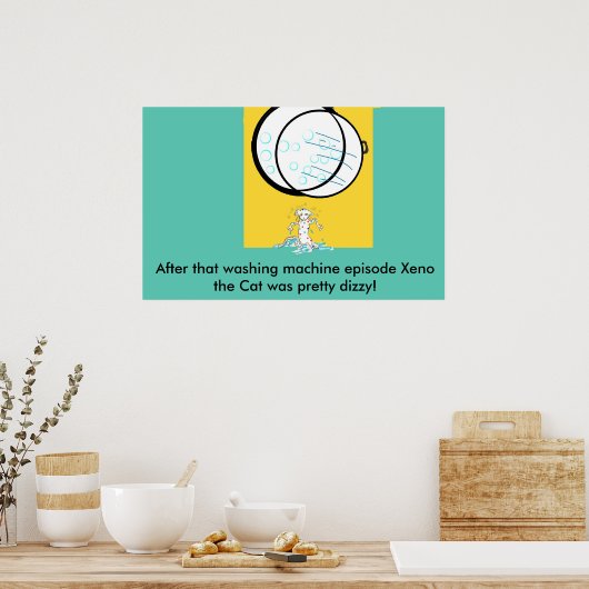 xeno pg 5041 copy, After that wash machine e.. Poster (Keuken)