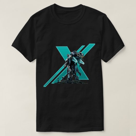 Xenoblade chronische toxiciteit X Logo T-shirt (Design voorkant)