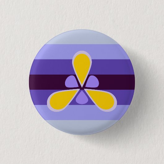 Xenogender Iris Button (Voorkant)