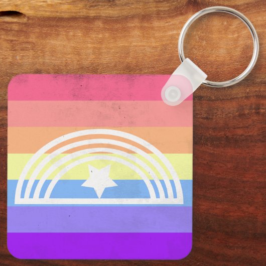 Xenogender Sleutelhanger (Achterkant)