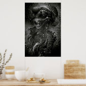 Xenomorf B&W Poster (Keuken)