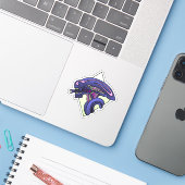 Xenomorf Sticker (Laptop met iPhone)