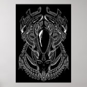 Xenomorph Alien HR Giger Poster (Voorkant)