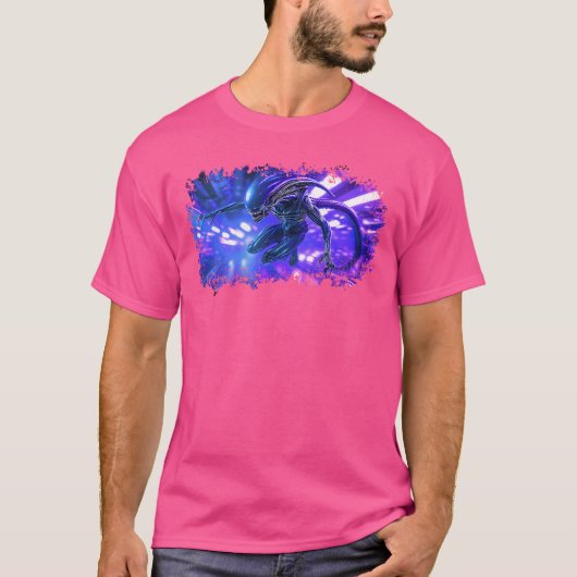 Xenomorph Lights T-shirt (Voorkant)