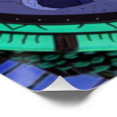 Xenomul Gateway Surreal Glossy-Poster Perfect Poster (Hoek)