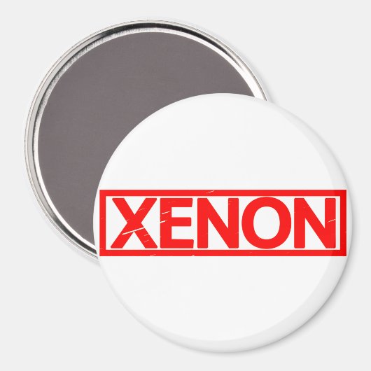 Xenon Stamp Magneet (Voorkant / Achterkant)