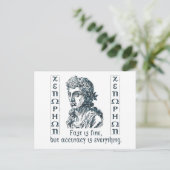 Xenophon Briefkaart (Staand voorkant)
