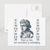 Xenophon Briefkaart (Voorkant / Achterkant)