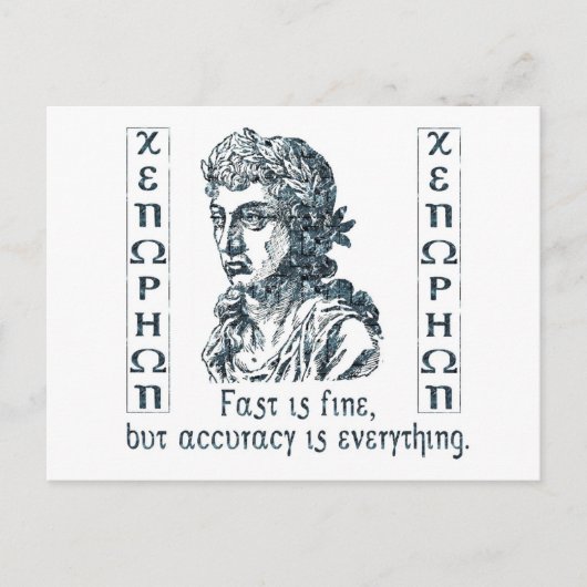 Xenophon Briefkaart (Voorkant)