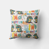 Xenotarsosaurus dinosaurus Avontuur Kussen (Achterkant)