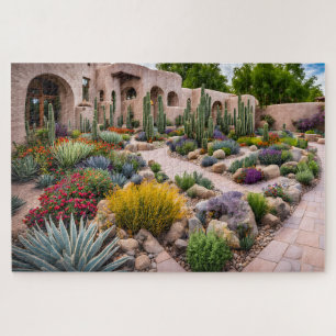 Xeriscaped Binnenplaats Legpuzzel
