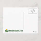 Xeriscaping Briefkaart (Achterkant)