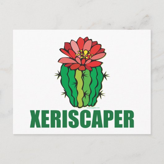 Xeriscaping Briefkaart (Voorkant)