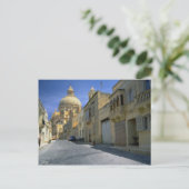 Xewkija Dome (de Rotunda), Xewkija, Gozo, Malta Briefkaart (Staand voorkant)