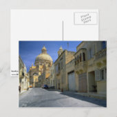 Xewkija Dome (de Rotunda), Xewkija, Gozo, Malta Briefkaart (Voorkant / Achterkant)