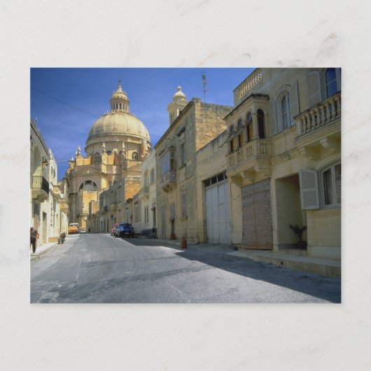 Xewkija Dome (de Rotunda), Xewkija, Gozo, Malta Briefkaart (Voorkant)