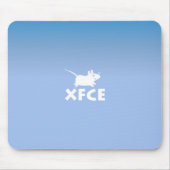Xfce DE Blue Muismat (Voorkant)