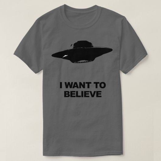 XFiles die ik wil geloven T-shirt (Design voorkant)