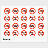 XFQ-stickers Ronde Sticker (Vel)