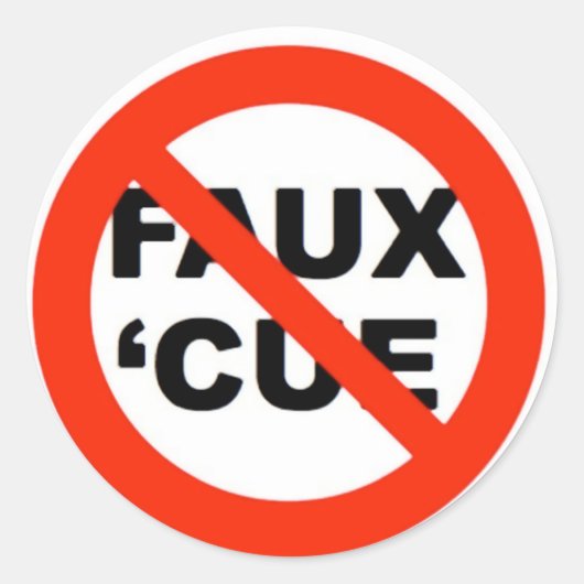 XFQ-stickers Ronde Sticker (Voorkant)