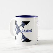 XGC Coffee Cup Tweekleurige Koffiemok (Voorkant links)