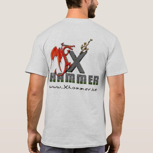 Xhammer V2 T-shirt (Achterkant)