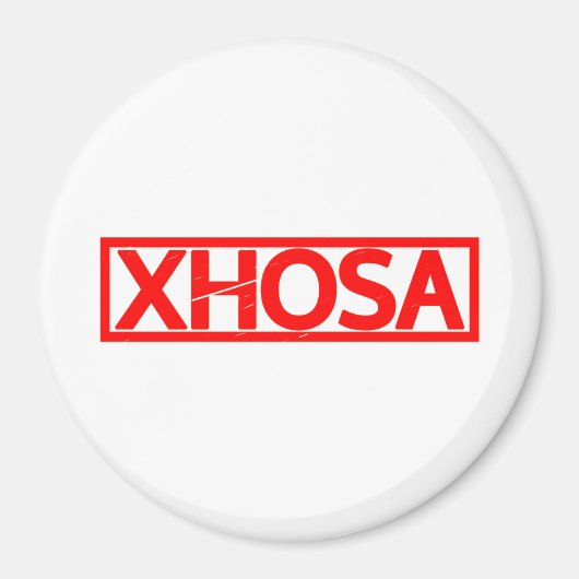 Xhosa Stamp Magneet (Voorkant)