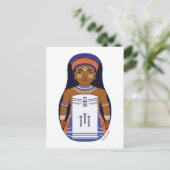 Xhosa, Zuid-Afrikaans Matryoshka Briefkaart (Staand voorkant)