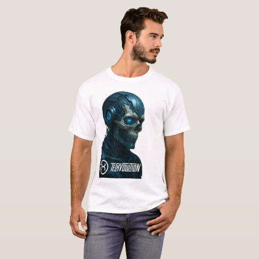 Xhuman TechVolution Cybernetics T-shirt (Voorkant volledig)