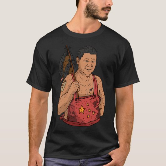 Xi Jinping, de Chinese leider die vleermuizen kook T-shirt (Voorkant)