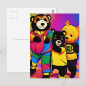 Xi Jinping op het kinderfeest Briefkaart (Voorkant / Achterkant)