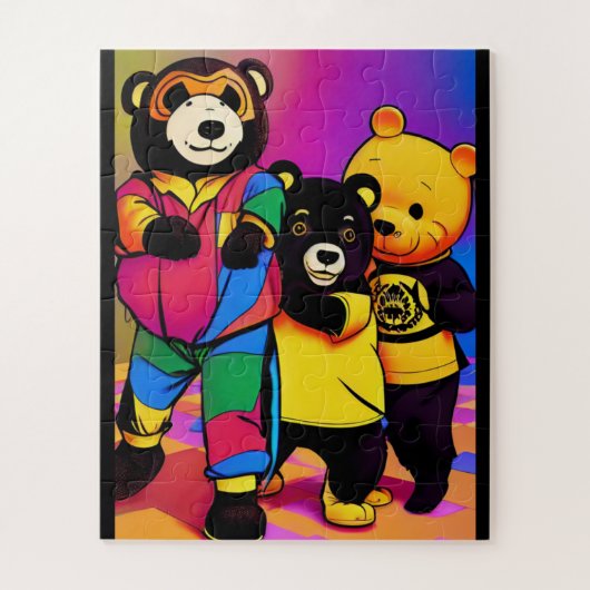 Xi Jinping op het kinderfeest Legpuzzel (Verticaal)