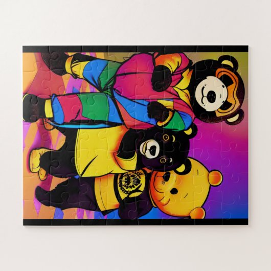 Xi Jinping op het kinderfeest Legpuzzel (Horizontaal)