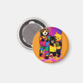 Xi Jinping op het kinderfeest Magneet (Voorkant / Achterkant)