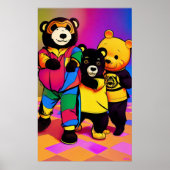 Xi Jinping op het kinderfeest Poster (Voorkant)