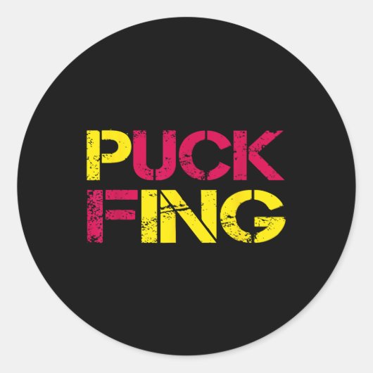 Xi Jinping Puck Fing President Republic China Supp Ronde Sticker (Voorkant)