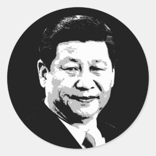 Xi Jinping Ronde Sticker