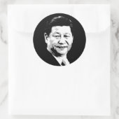 Xi Jinping Ronde Sticker (Tas)