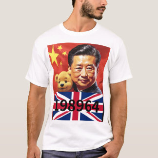 XI JINPING & WINNIE POOH, CHINA CCP 198964 BRITSE  T-SHIRT
