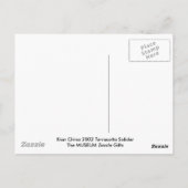 Xian China 2002 Terracotta Warrior Het MUSEUM 2 Briefkaart (Achterkant)