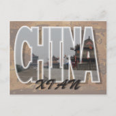 Xi'an, China Briefkaart (Voorkant)